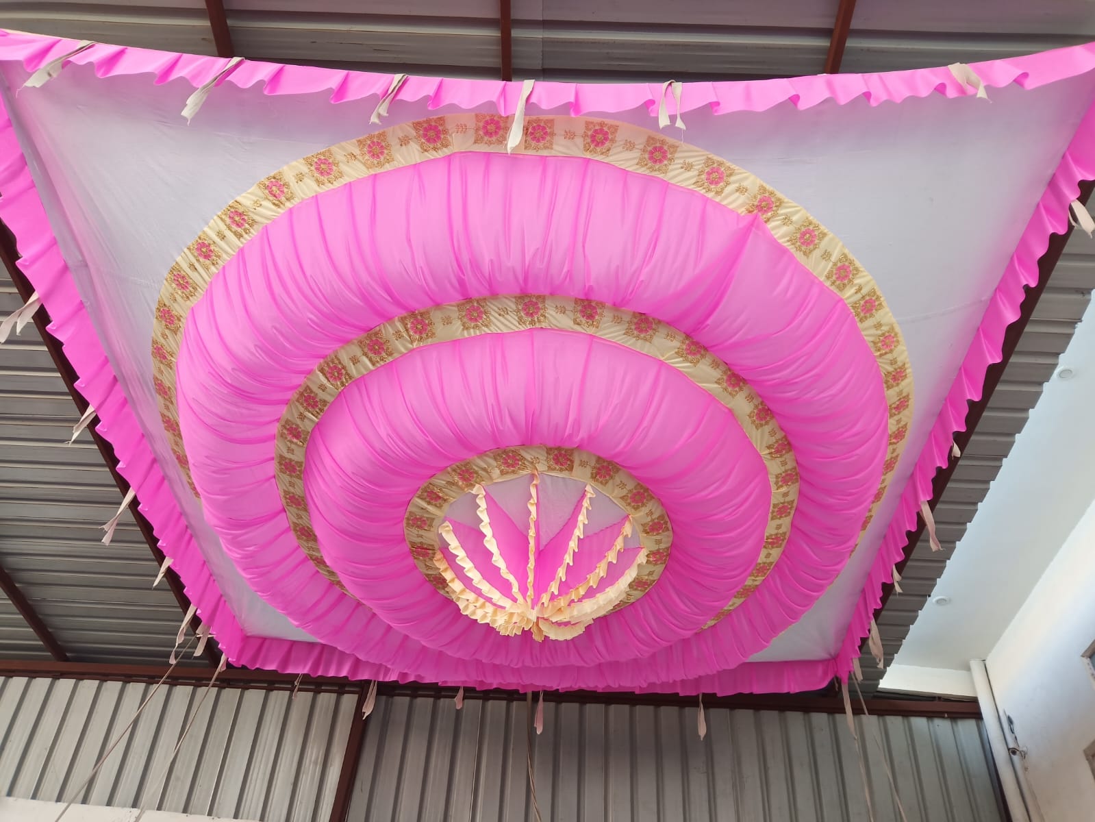 Mandap Sidewall - Elegant Design 10