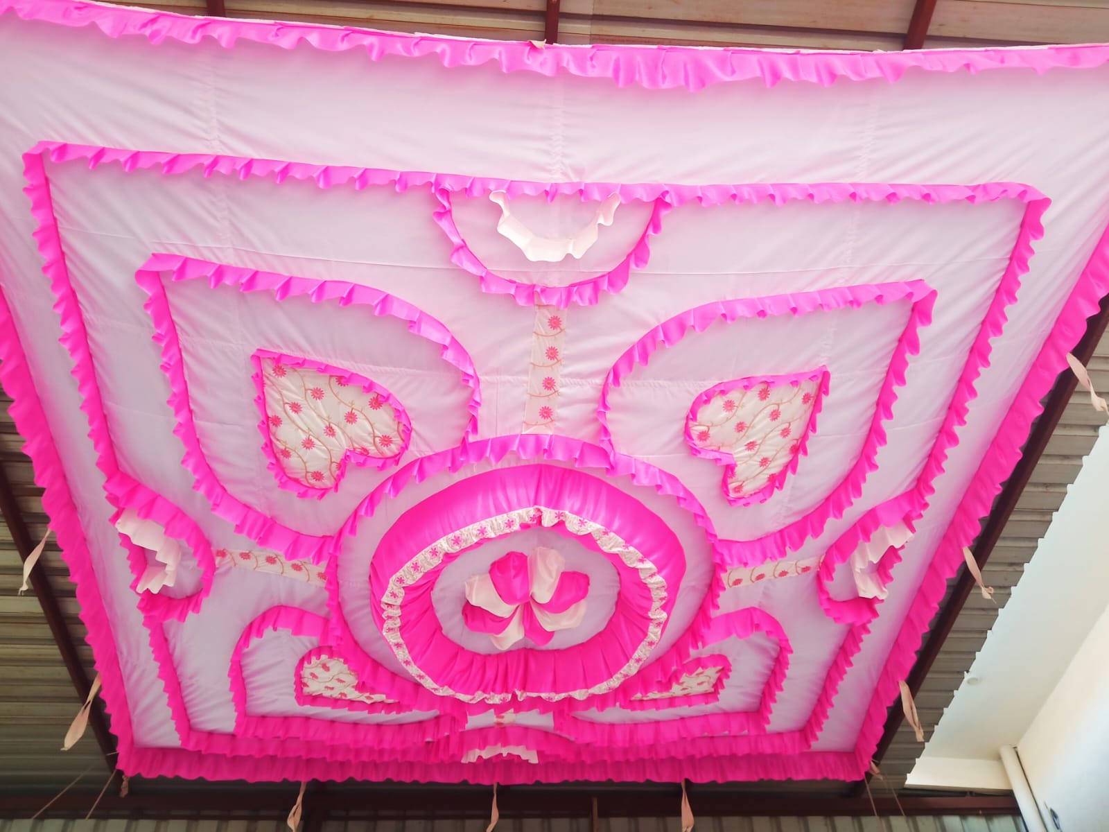 Mandap Sidewall - Elegant Design 12