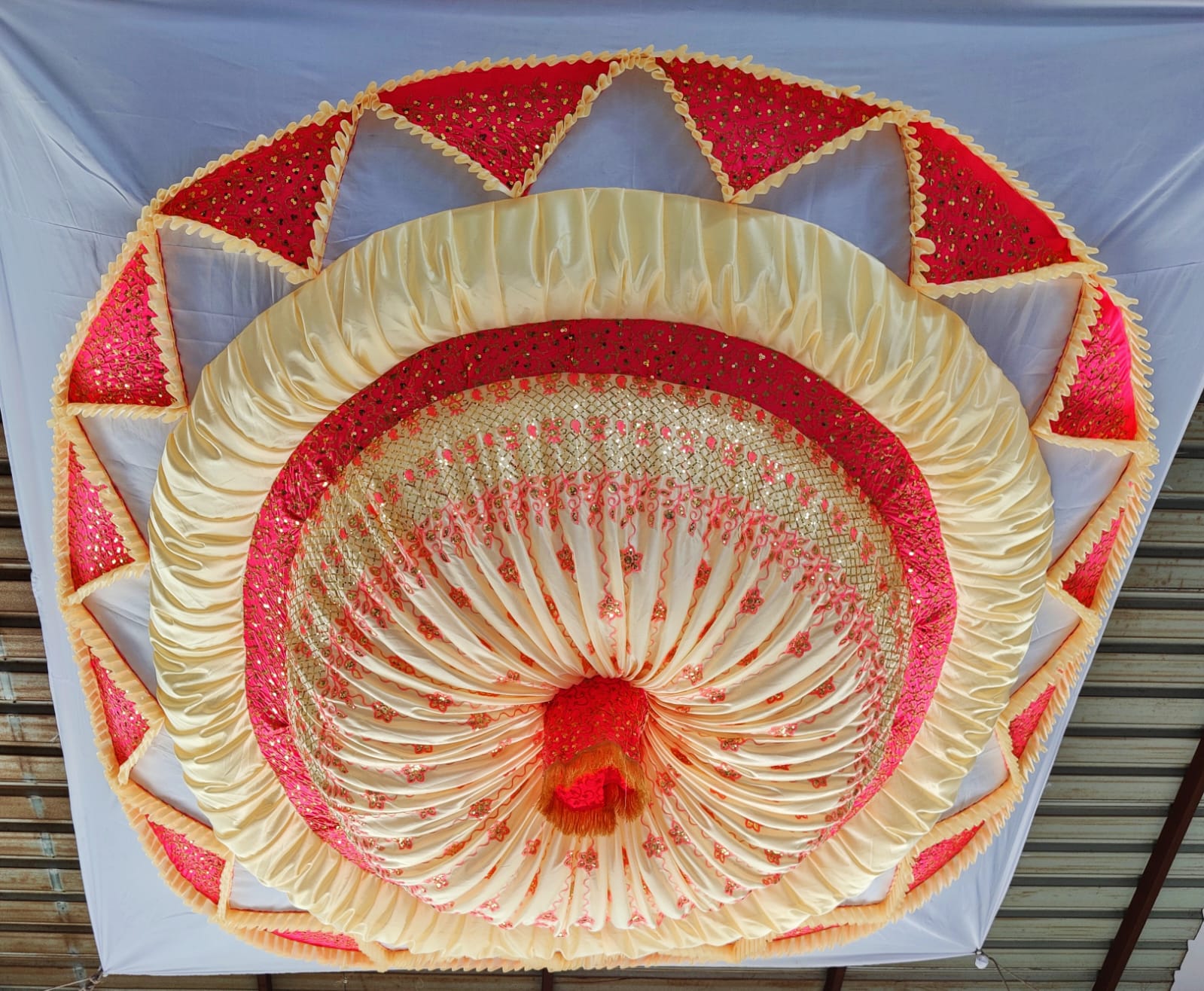 Mandap Sidewall - Elegant Design 13