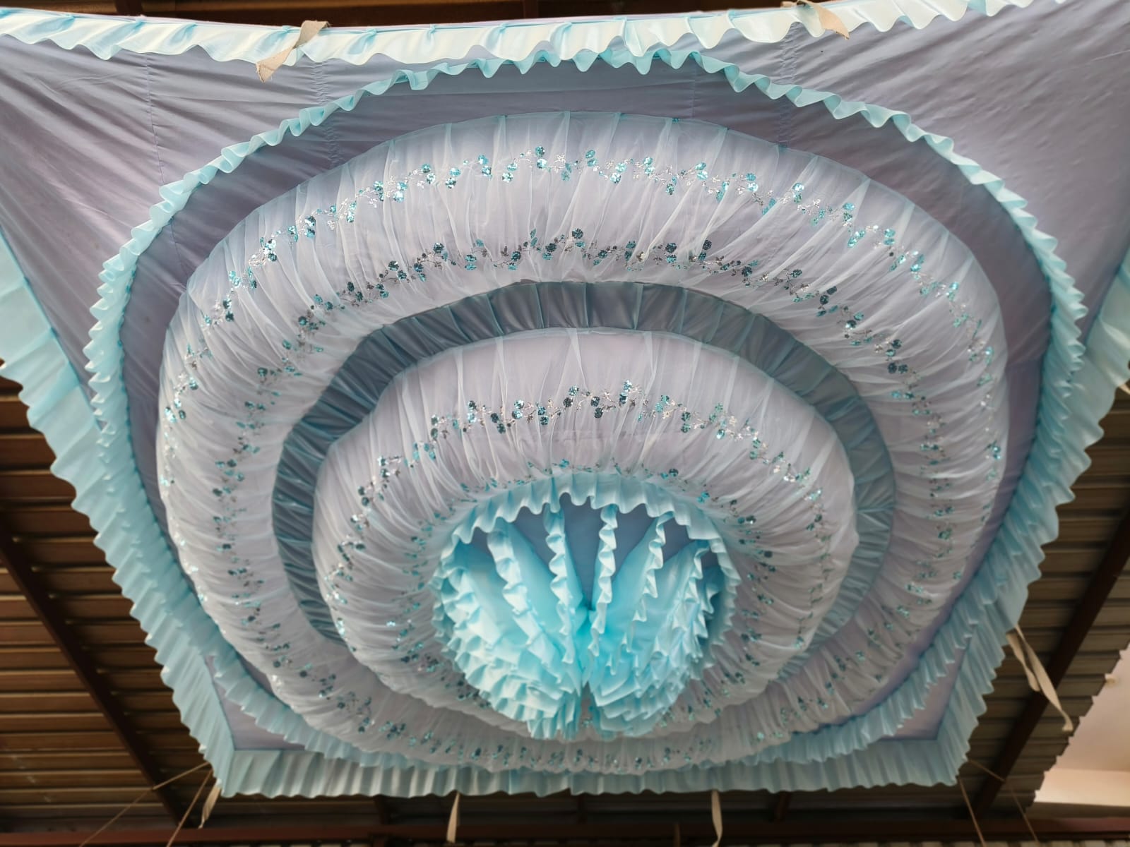 Mandap Sidewall - Elegant Design 5