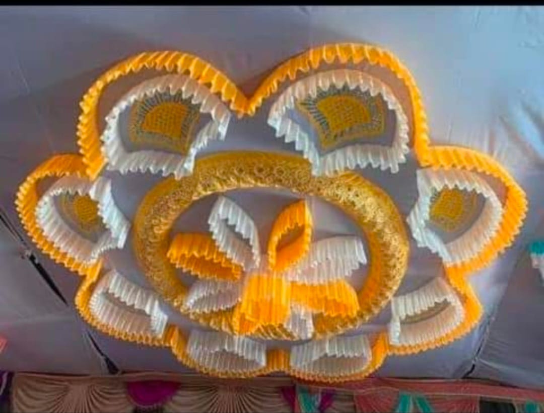 Mandap Sidewall - Elegant Design 6