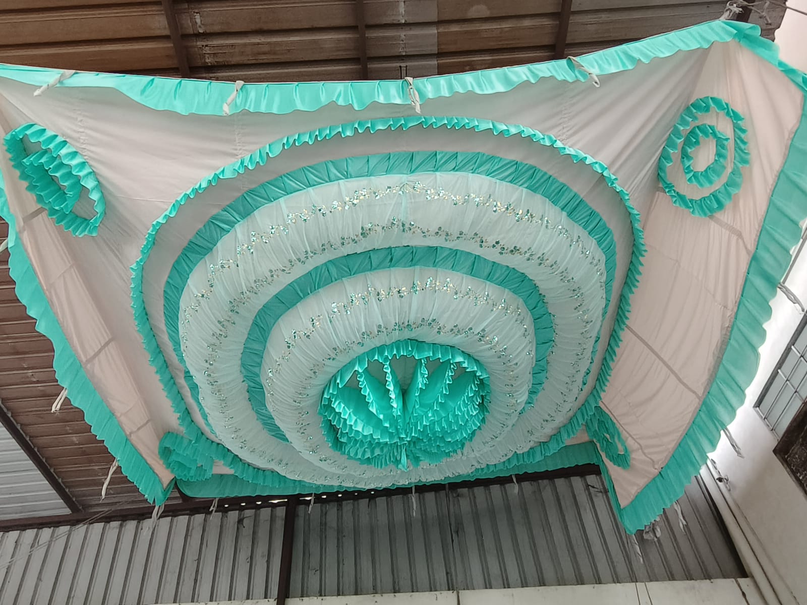 Mandap Sidewall - Elegant Design 7
