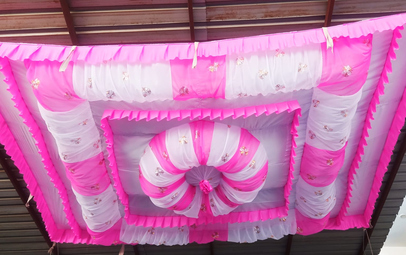 Mandap Sidewall - Elegant Design 9